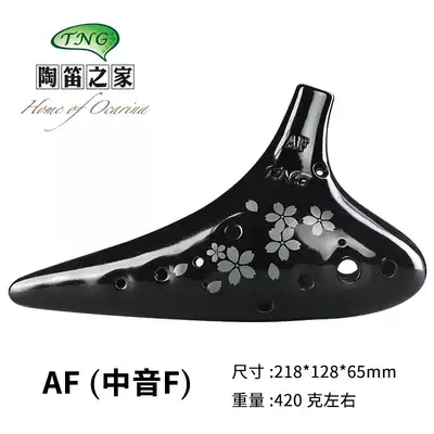 Taiwan TNG12 hole middle tone F tung flower Ocarina Millennium style elegant