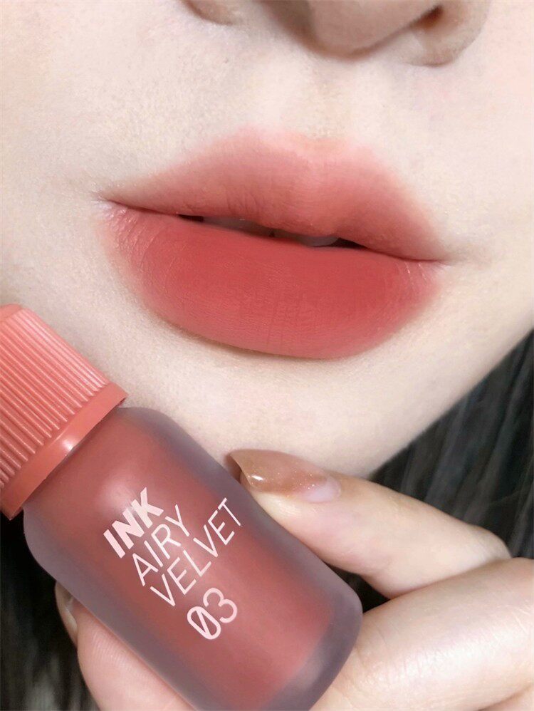 Naen with the same Korean Filipella INK air sense 20 ink dyed lip liquid lip gloss 14 lip glaze small bottle 03