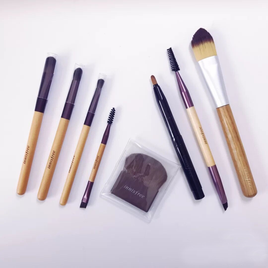 Meixijia Makeup Tools Eyeshadow Brush Blush Brush Lip Foundation Brush Shadow Brush Eyebrow Brush Air Cushion Powder Puff
