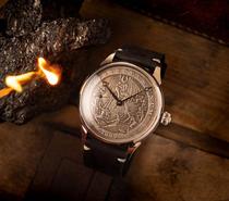 Overseas Coin◇Vintage retro Soviet 1970s Gothic coin back mechanical watch mens watch