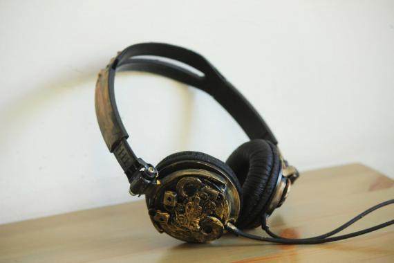 Headphone Young Israel Hand Special Limited Retro Steampook Headphone Headphone