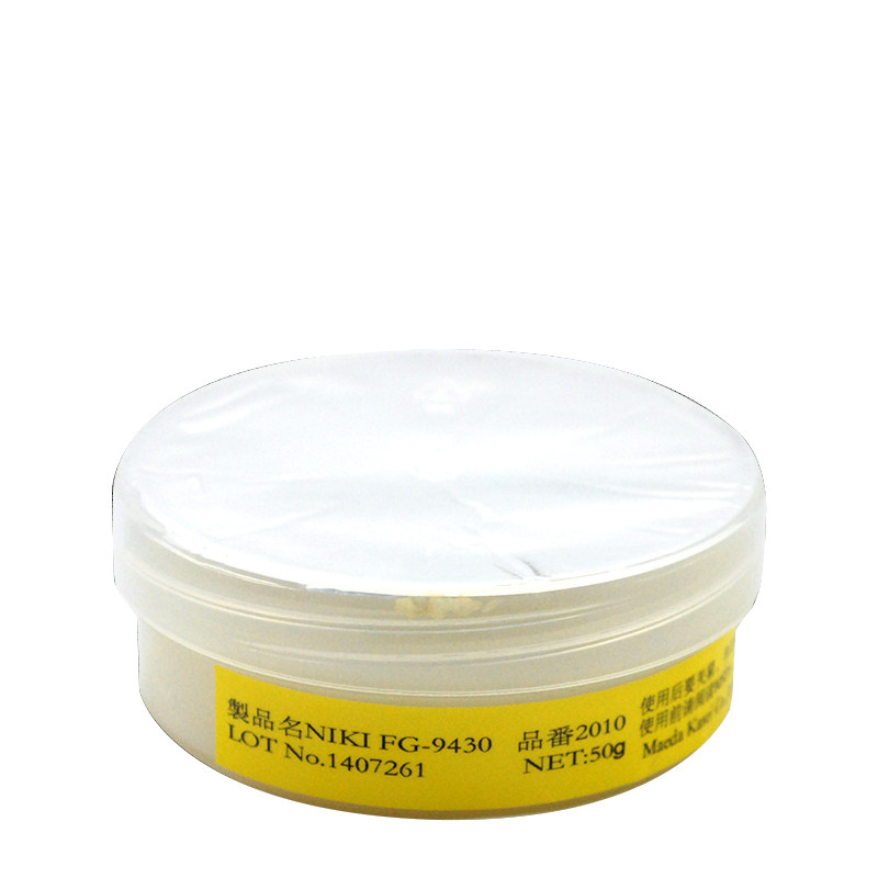 Japan imported FG-9430 50g small package white industrial ointment plastic gear box lithium soap base grease