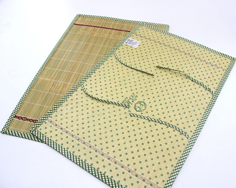 Futong lớp đầu tiên xanh lá cây tre xanh gối gối mùa hè mảnh gối đơn gối gối mat gối tre - Gối trường hợp