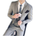 Mùa xuân và mùa thu Nam Bộ đồ mỏng của Hàn Quốc áo sơ mi nam Suit phù hợp