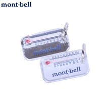 Spot Japanese montbell thermometer pendant outdoor mountaineering backpack buckle portable mini keychain