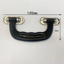 Toolbox cabinet doorsuitcase container cosmetics handheld handgift packaging carton black plastic with