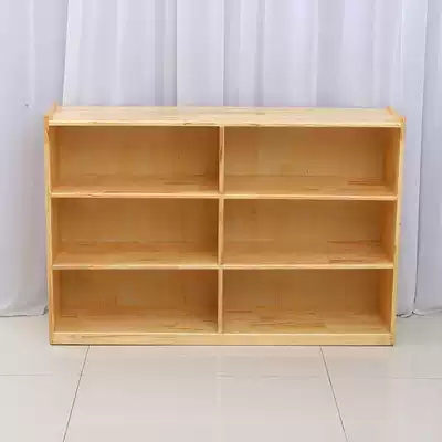 Kindergarten solid wood cabinet children's toy cabinet book cabinet storage cabinet storage cabinet storage cabinet