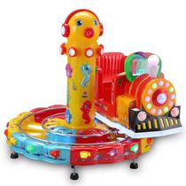 Childrens track train New battery track train large electric rocking car square amusement equipment