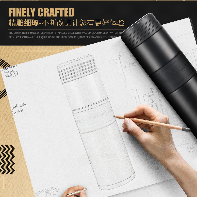 Insulation cup female and male portable student Korean version fresh custom large-capacity tea cup portable water cup custom logo printing