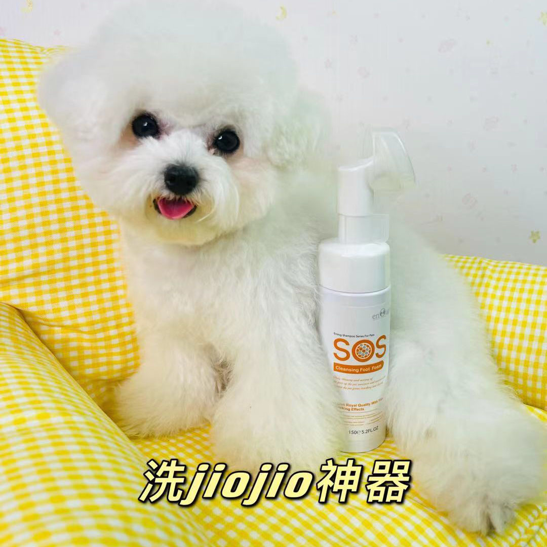 Comfort No SOS Pets Clean Foot Foam Dog Sole Cleaning Care Kittens Wash Feet Free of Foot Anti-Cracking Supplies