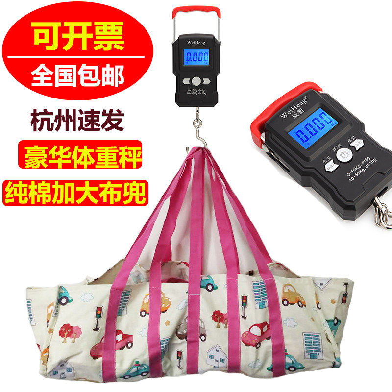 产后访视包精准婴儿秤手提电子秤新生儿宝宝体重计家用新款布兜秤