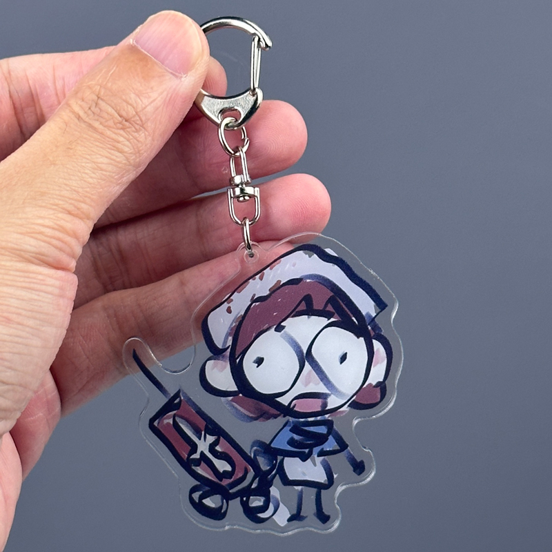 Identity V Doctor Merchandise Backpack Pendant Acrylic Keychain Bag Charm