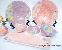 Spot Japanese Seto burn small flowers a precious hand painted with colorful plored rice bowls and bowls for wedding gifts