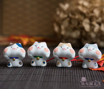 Spot Japanese dragon and tiger for adorable toblush face kittens foe sign ceramic adorable adornment on-board delivery man