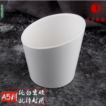 Sun and moon melamine A5 imitation porcelain tableware Korean vegetable bucket green vegetable bowl buffet hot pot dipping bowl 0109