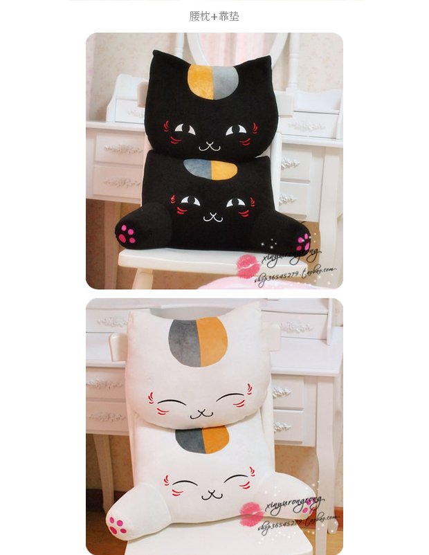 Natsume người bạn tài khoản gối Panda giáo viên mèo Ông gối mẹ ba hoặc ba anime đệm / gối thắt lưng gối tựa văn phòng