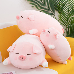可爱猪猪公仔毛绒玩具趴趴猪玩偶布娃娃男生款抱枕床上睡觉超软女
