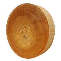 Round thickened cutting board Solid wood household pine cutting board Cutting board Kitchen cutting board Meat chopping board Pier cutting board