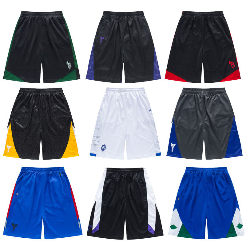 Basketball Shorts Male Summer Running Fitness Loose 50% Big Code Knee Kids Youth Sports Training Basketball Pants-Taobao