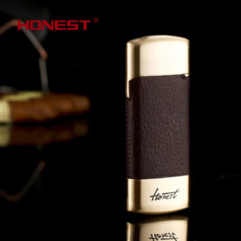 Baicheng gas lighter creative personality retro old-fashioned grinding wheel inflatable lighter smoking set