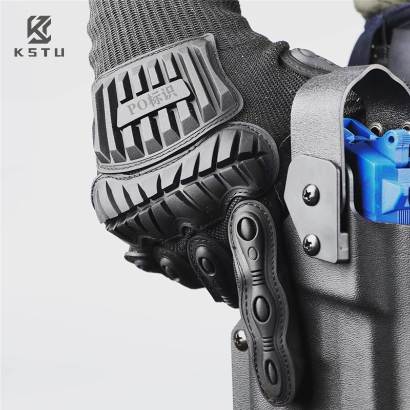 KSTU tactical gloves unisex anti-riot anti-cut wear-resistant riding touch screen outdoor mountaineering anti-stab full finger gloves