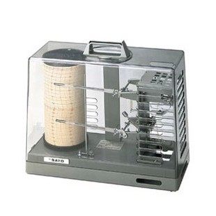 Temperature and humidity recorder 7210-00 JAPAN SATO) SIGMA-II TEMPERATURE AND HUMIDITY METER
