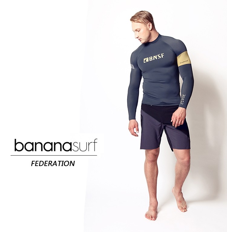 Australian BananaSurf men Federation surf sunscreen quick-drying suit jellyfish clothing UV high elastic fit