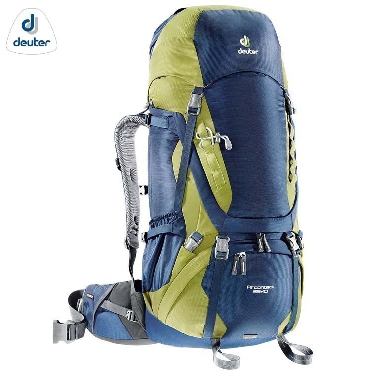deuter Aircontact Dote 55 10 Outdoor camping load-reducing mountaineering perspiration backpack 3320316