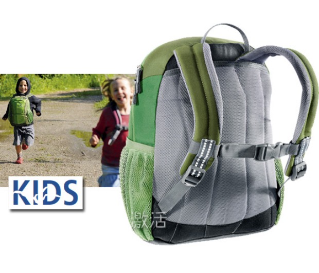 Bảo hành Đức Deuter trẻ nhỏ đi du lịch ngoài trời vai du lịch siêu nhẹ cha mẹ-con 1 m 3 ba lô túi 12 lít - Ba lô balo laptop 15.6 inch