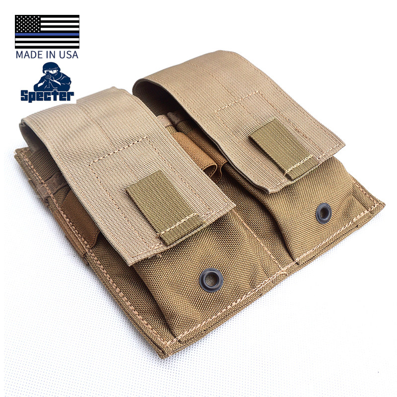 U.S.-made military version of specter USMC double two-part bag military fan accessory bag tactical vest MOLE hanging bag