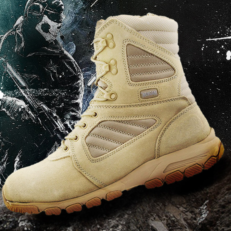 Magnum Magnum Military Fan Tactical Boots Men's Summer Ultra Light Combat Boots Breathable High-Top Desert Boots Response