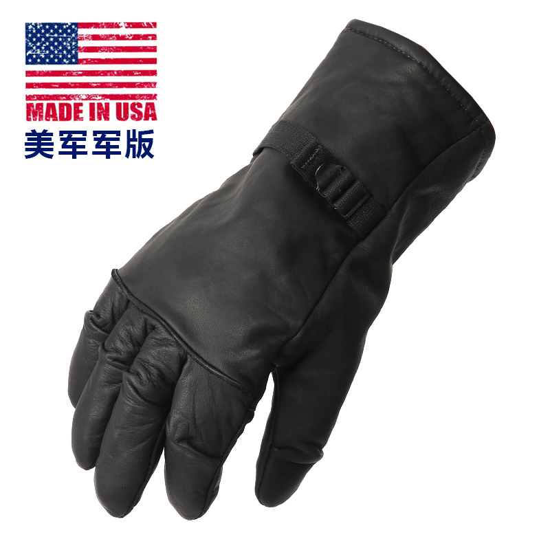 American Army Edition Published Original Leather Tactical Gloves Men All Find Fall Winter Outdoor Gloves Thick Water and Warm