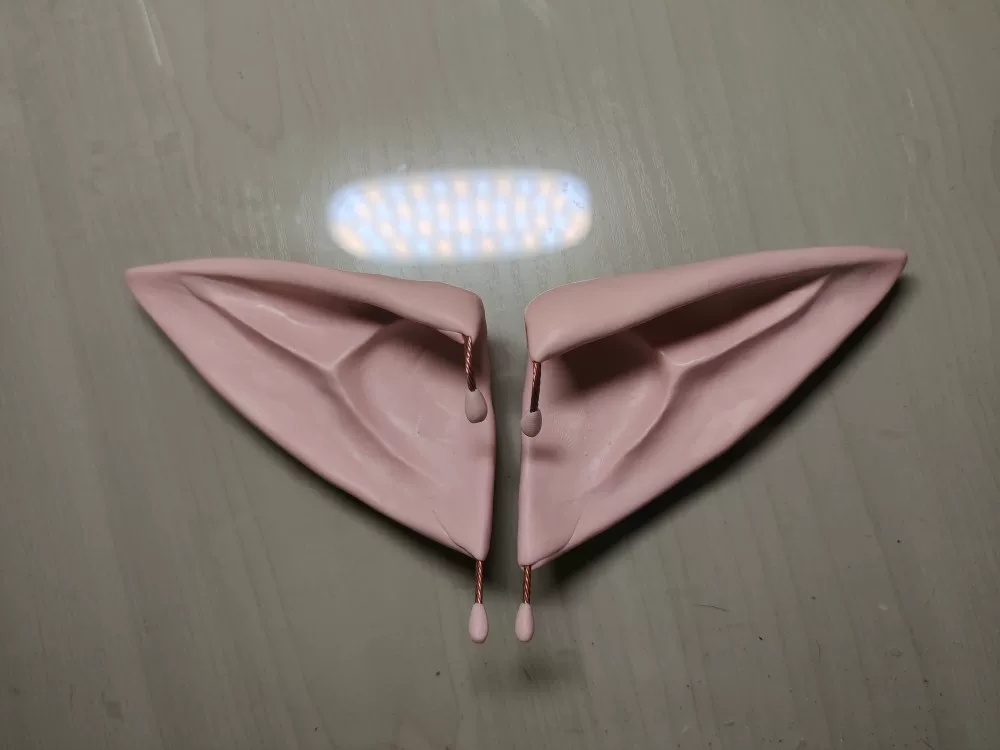 Косплей ушей эльфа Final Fantasy 14 ff14 Elf Ears Orsh Fang Alise Alphino Aymeric