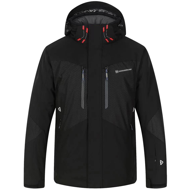 Men's Ski Jacket for Winter Outdoor Use in Snowy Areas, Thickened for Warmth and Windproof, New Style Snowboard and Ski Jacket