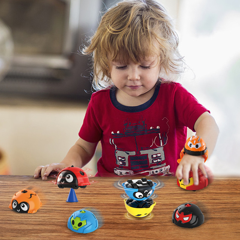 Watch wearing version top Inertial Mini Superimposed Stunt Dolly for boys and girls Children's toys