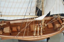 Small boat cruising on Stockholm island--Swedish light boat