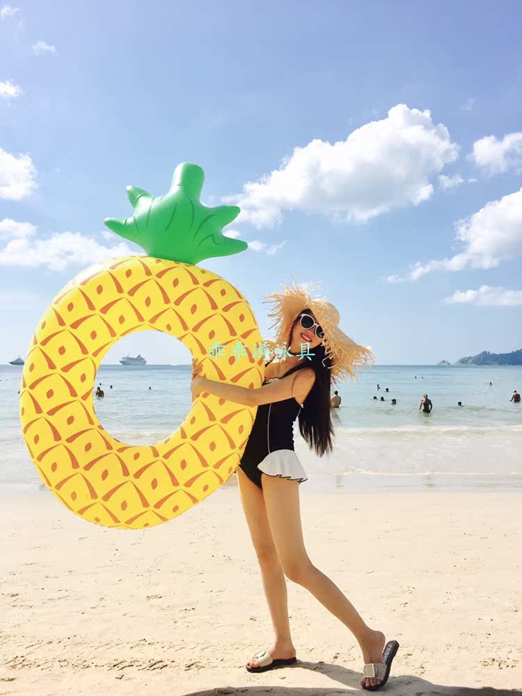 Nàng tiên cá bơi vòng đuôi nổi giường người lớn nách vòng tròn phao cứu sinh nổi giường lưới màu đỏ kỳ nghỉ hàng nổi các loại phao bơi