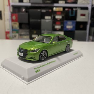 1:43 KYOSHO ToyotaToyota Crown 14-р үеийн Crown Athlete машины загвар ногоон