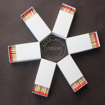 Handmade diy pure match box kindergarten school laboratory pure white box match box nostalgia match box