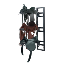 Wall saddle rack stable horse gear multi-layer rack equestrian supplies display rack wall bracket storage rack