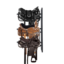 Wall saddle rack stable horse gear multi-layer rack equestrian supplies display rack wall bracket storage rack