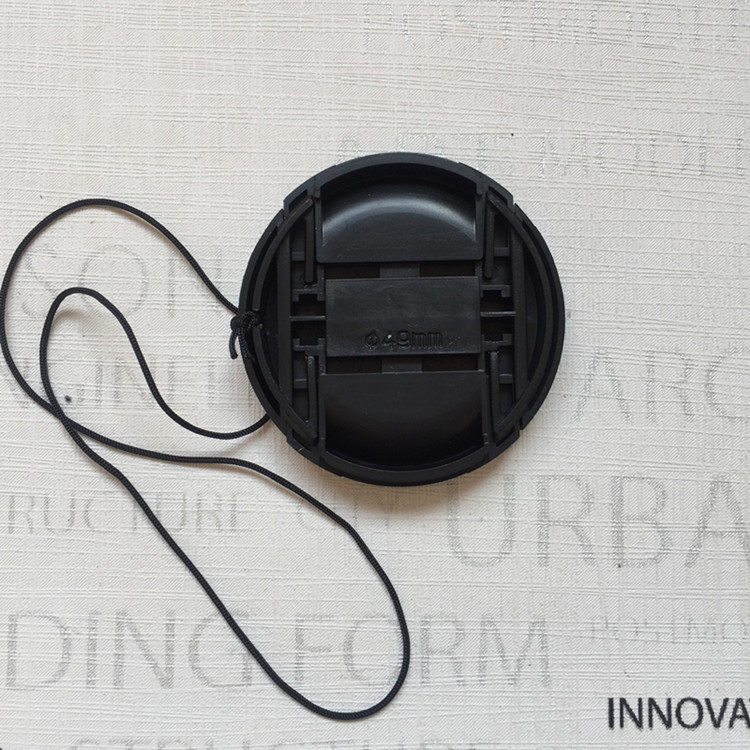 Sony E 55-210mm mid-gigared mirror head cover A6000 55-210 micro single eye camera camera lens cover 49mm