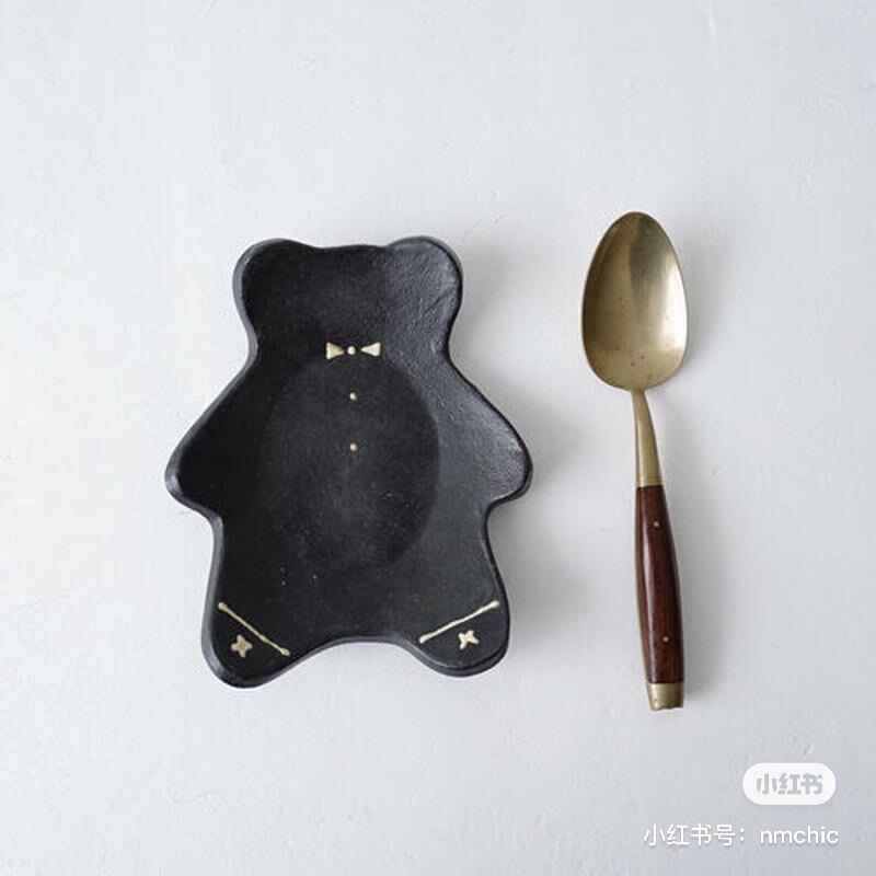 nmchic spot Japanese writer Gao shall love sub-small black bear dish