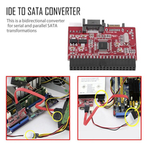 IDE to SATA two-way adapter card SATA to IDE conversion card Hard disk interface conversion card