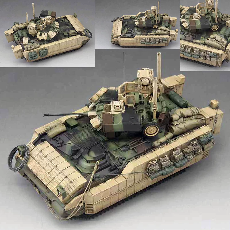 Hardened 1/72 US M2A3 Bradley BUSKIII Infantry Fighting Vehicle