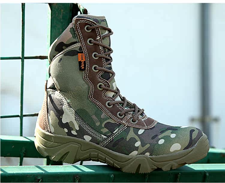Bottes militaires - porter - Ref 1397461 Image 19