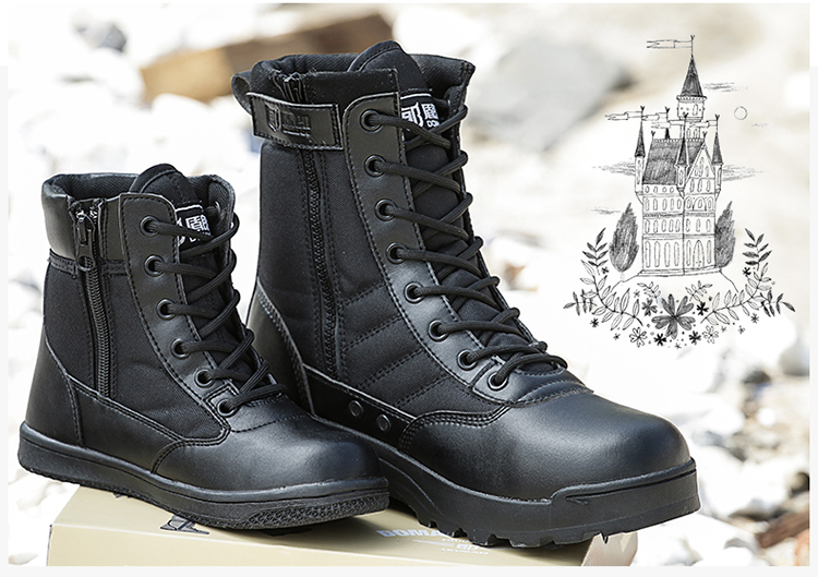 Boots militaires - porter - Ref 1397845 Image 20
