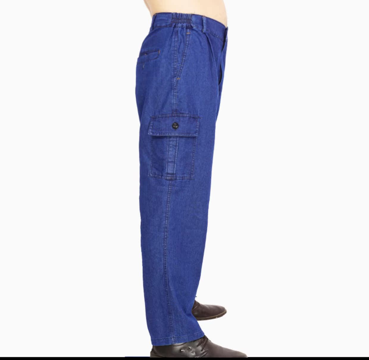 Quần yếm denim mùa hè phù hợp với quần áo cotton nam hàn mỏng bảo hộ lao động quần áo bảo hiểm lao động đồ bộ nam trung niên