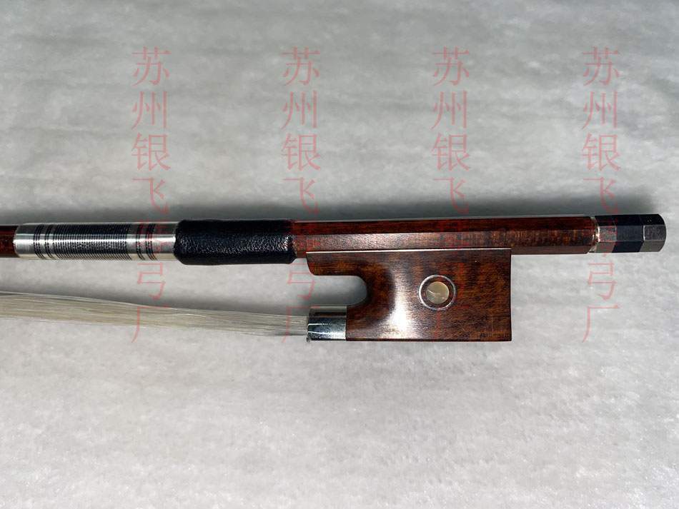 Suzhou snake wood violin bow snake wood tail Kumeng white horse tail plays good elasticity and hardness