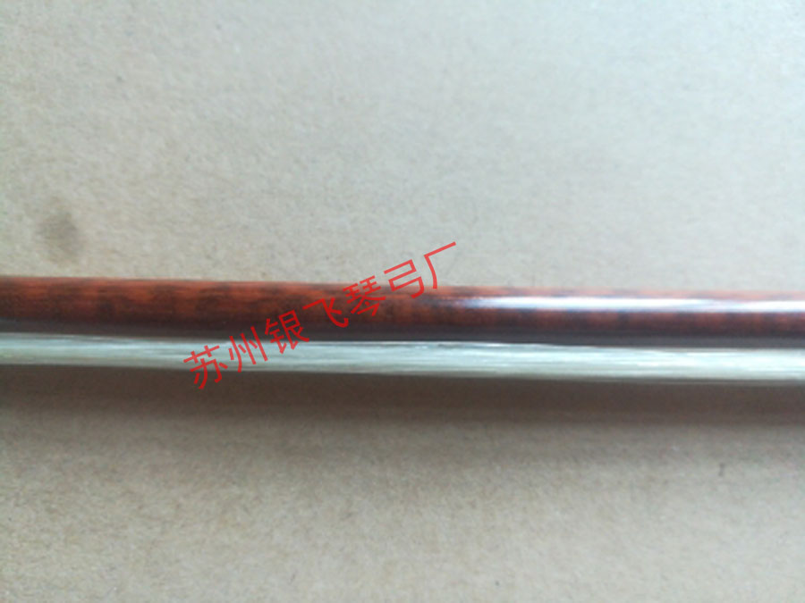 Baroque snake wood violin bow Mongolian white horsetail Classical violin bow good elasticity